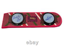 Michael J Fox Christopher Lloyd Signed Back To The Future Hoverboard Beckett 149