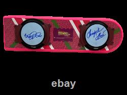 Michael J Fox Christopher Lloyd Signed Back To The Future Hoverboard Beckett 19