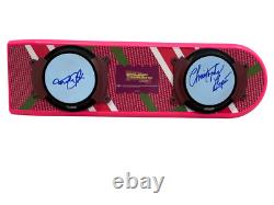 Michael J Fox Christopher Lloyd Signed Back To The Future Hoverboard Beckett 20