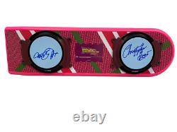 Michael J Fox Christopher Lloyd Signed Back To The Future Hoverboard Beckett 22