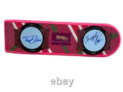 Michael J Fox Christopher Lloyd Signed Back To The Future Hoverboard Beckett 24