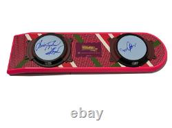 Michael J Fox Christopher Lloyd Signed Back To The Future Hoverboard Beckett 38