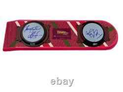 Michael J Fox Christopher Lloyd Signed Back To The Future Hoverboard Beckett 43