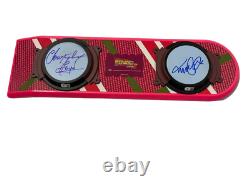 Michael J Fox Christopher Lloyd Signed Back To The Future Hoverboard Beckett 48