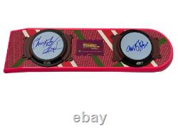 Michael J Fox Christopher Lloyd Signed Back To The Future Hoverboard Beckett 49