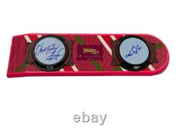 Michael J Fox Christopher Lloyd Signed Back To The Future Hoverboard Beckett 56