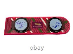 Michael J Fox Christopher Lloyd Signed Back To The Future Hoverboard Beckett 57