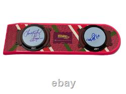 Michael J Fox Christopher Lloyd Signed Back To The Future Hoverboard Beckett 59