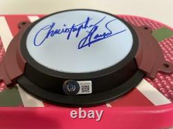 Michael J Fox Christopher Lloyd Signed Back To The Future Hoverboard Beckett 6