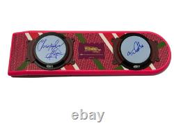 Michael J Fox Christopher Lloyd Signed Back To The Future Hoverboard Beckett 65