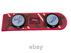 Michael J Fox Christopher Lloyd Signed Back To The Future Hoverboard Beckett 66