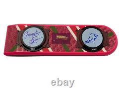 Michael J Fox Christopher Lloyd Signed Back To The Future Hoverboard Beckett 67