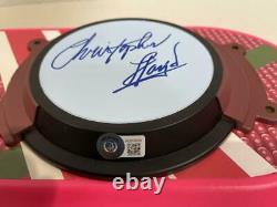 Michael J Fox Christopher Lloyd Signed Back To The Future Hoverboard Beckett 7