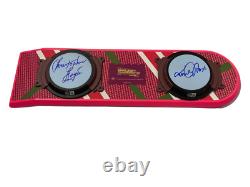 Michael J Fox Christopher Lloyd Signed Back To The Future Hoverboard Beckett 71