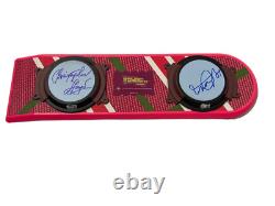 Michael J Fox Christopher Lloyd Signed Back To The Future Hoverboard Beckett 75