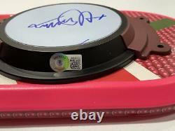 Michael J Fox Christopher Lloyd Signed Back To The Future Hoverboard Beckett 76