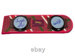 Michael J Fox Christopher Lloyd Signed Back To The Future Hoverboard Beckett 77