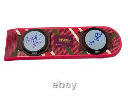 Michael J Fox Christopher Lloyd Signed Back To The Future Hoverboard Beckett 78