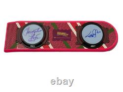 Michael J Fox Christopher Lloyd Signed Back To The Future Hoverboard Beckett 79