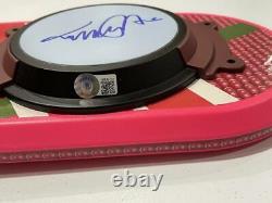 Michael J Fox Christopher Lloyd Signed Back To The Future Hoverboard Beckett 79