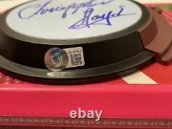 Michael J Fox Christopher Lloyd Signed Back To The Future Hoverboard Beckett 80