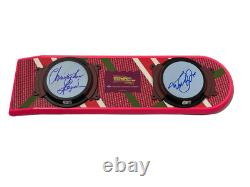 Michael J Fox Christopher Lloyd Signed Back To The Future Hoverboard Beckett 88
