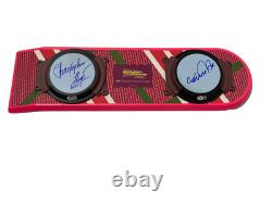 Michael J Fox Christopher Lloyd Signed Back To The Future Hoverboard Beckett 96