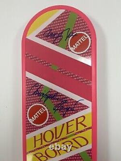 Michael J Fox Christopher Lloyd Signed Back To The Future Hoverboard Beckett Coa