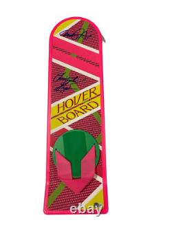 Michael J Fox Christopher Lloyd Signed Back To The Future Hoverboard Beckett W