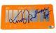 Michael J Fox Christopher Lloyd Signed Back To The Future License Ca Plate Bas