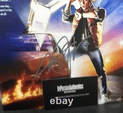 Michael J Fox Christopher Lloyd Signed Back to the Future 8x10 Photo with COA