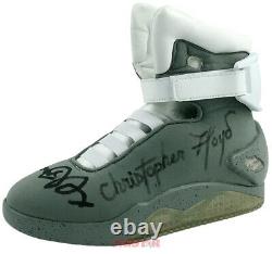 Michael J Fox & Christopher Lloyd Signed Back to the Future Air Mag Shoe TRISTAR