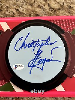 Michael J Fox Christopher Lloyd Signed Back to the Future Hoverboard Beckett COA