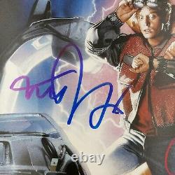 Michael J. Fox Christopher Lloyd Signed Back to the Future II 11x17 Poster JSA