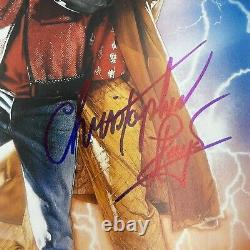 Michael J. Fox Christopher Lloyd Signed Back to the Future II 11x17 Poster JSA