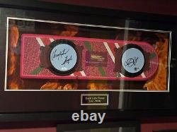 Michael J Fox Christopher Lloyd Signed Bttf Hoverboard Beckett Custom Shadow Box