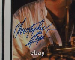 Michael J Fox Christopher Lloyd Signed Framed 16x20 Back to the Future Photo JSA