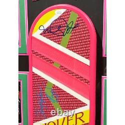 Michael J Fox & Christopher Lloyd Signed Framed Hoverboard Back to the Future JS