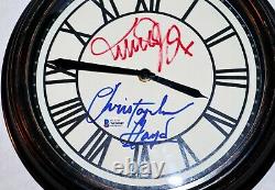 Michael J Fox Christopher Lloyd signed Back To The Future Clock Tower Beckett