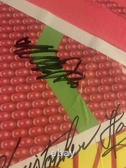 Michael J Fox Lloyd Wilson Thompson 4x Signed Back To The Future Hoverboard Bas