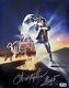 Michael J Fox And Christopher Lloyd Signed Back Future 11x14 Photo Beckett Bas 4