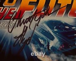 Michael J Fox and Christopher Lloyd Signed Photo, 8x10, COA, Back to the Future