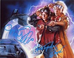 Michael J. Fox and Christopher Lloyd Signed Photograph (Back to the Future)