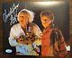 Michael J Fox And Christopher Lloyd Signed Back To The Future 8x10 Picture