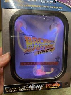RARE Back to the future Blu Ray ltd Flux Capacitor NEW & SEALED