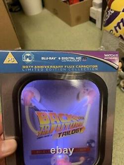 RARE Back to the future Blu Ray ltd Flux Capacitor NEW & SEALED