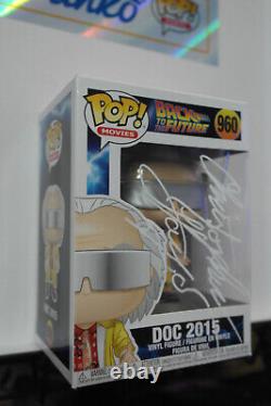 Signed Pop #960 Back to the Future Doc 2015 Christopher Lloyd + COA