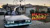 Visiting The Mcfly House In A Delorean Time Machine Backtothefuture